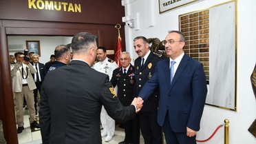 Vali Soytürk, Jandarma ile Bayramlaştı