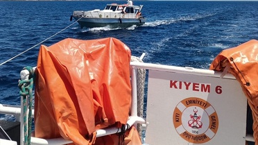 Bodrum'da Sürüklenen Teknedeki 3 Kişi Kurtarıldı