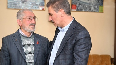 Vali Baruş'tan şehit aileleri ve gazilere bayram ziyareti
