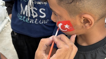 Hayrat Yardım Gazze’de Çocuklar İçin Bayram Şenliği Düzenledi