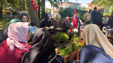 Maraş'ta şehit çocukların ailelerinden bayram ziyareti