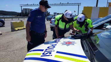 Keşan'da Trafik Kontrol Uygulaması