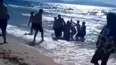 Kuşadası'nda Boğulma Tehlikesi