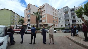 Samsun'da balkonda kriz: 2 saatlik ikna sonrası kapıyı açtı