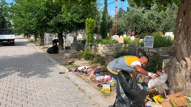 Mardin Mezarlıklarında Temizlik Çalışmaları