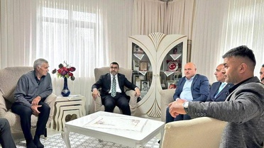 Çalkın, şehit ailelerine bayram ziyareti