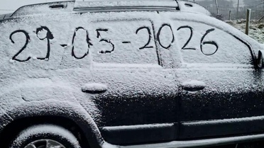 Haziran ayına günler kala kar sürprizi
