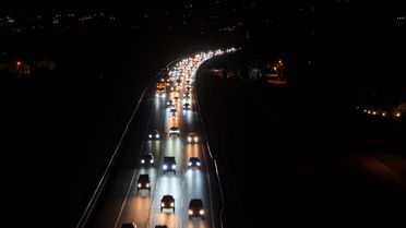 Anadolu Otoyolu'nda Bayram Dönüş Yoğunluğu