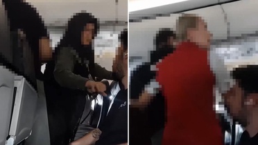 THY uçağında yolcu herkesin içinde tuvaletini yaptı