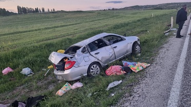 Yozgat'ta Kaza: 1 Ölü, 3 Yaralı