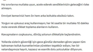 Trafik Güvenliği İçin Öneriler