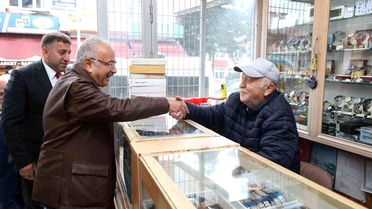 Başkan Güler bayram boyunca vatandaşlarla bir araya geldi