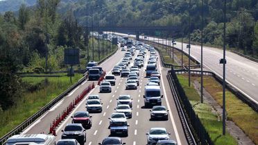 Bolu'da Bayram Dönüşü Trafik Çilesi