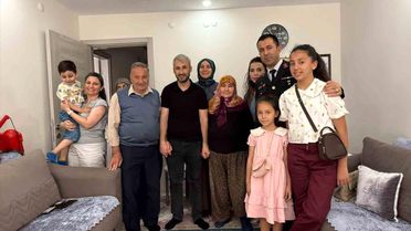 Manisa'da bayramda şehit aileleri ve gazilere ziyaret