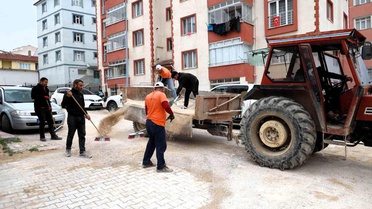 Bilecik'te altyapı sonrası çalışmalar hız kazandı
