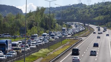 Kurban Bayramı Dönüşünde Trafik Yoğunluğu