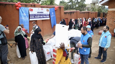 Kampala'da Sudanlı Mülteci Ailelere Yardım