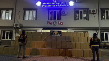 Gölbaşı'nda Bandrolsüz Sigara Ele Geçirildi