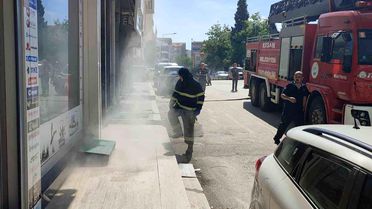 Keşan'da sauna yangını: 4 kedi kurtarıldı