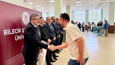 BŞEÜ'de Kurban Bayramı Bayramlaşma Töreni