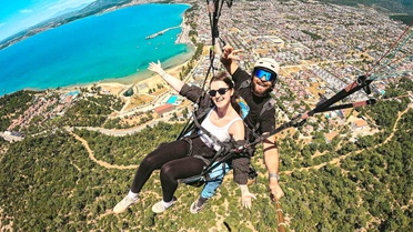 Didim'de gökyüzü rengarenk oldu, Havacılık Festivali yoğun ilgi gördü