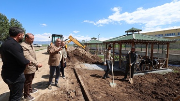 Erzurum'da Yeni Millet Bahçesi