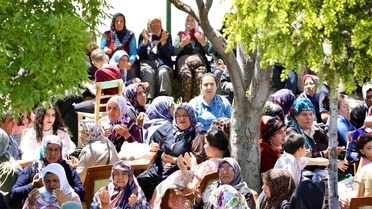 Güllüce Köyü'nde geleneksel yağmur duası yapıldı