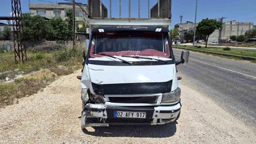 Gaziantep'te Motosiklet-Kamyonet Kazası