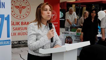 Samsun'da Dünya Tütünsüz Günü Yürüyüşü
