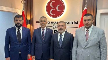 Sincan Belediye Başkanı Ercan'dan MHP'ye ziyaret