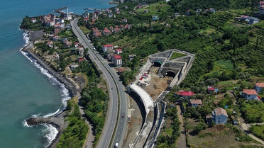 Trabzon'un 30 yıllık hayali olan Güney Çevre Yolu Projesi'nde geri sayım başladı
