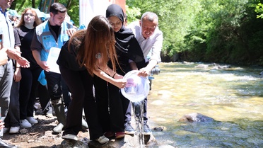 Kocaeli'de 50 Bin Alabalık Doğaya Salındı