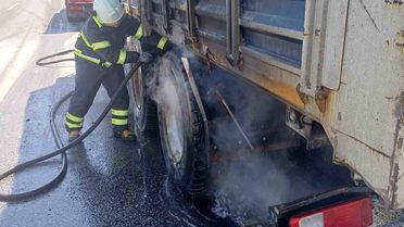 Kırklareli'nde Kamyon Yangını Kontrol Altına Alındı