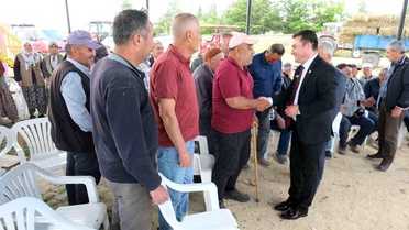 Başkan Dökmeci, Kocaş Mahallesi'nde vatandaşlarla buluştu