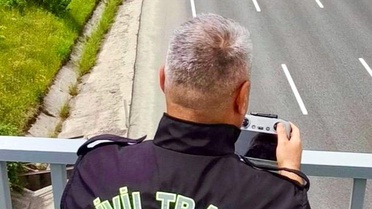 Bozüyük'te Drone Destekli Trafik Denetimi