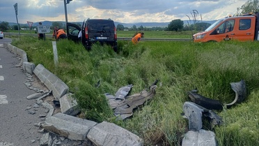 Yeniçağa'da Trafik Kazası: 1 Yaralı