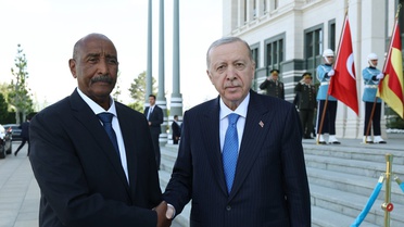Erdoğan'dan Sudan lideri Burhan'la görüşme
