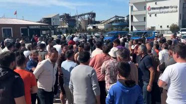 Uzunköprü'de Maden İşçileri Eylemlerine Devam Ediyor