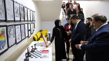 Fırat Üniversitesi'nde Yıl Sonu Sergisi Açıldı