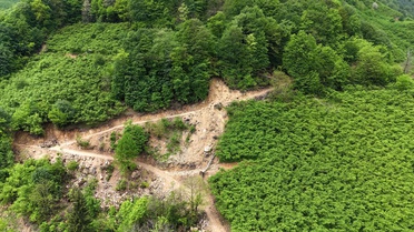 Giresun'da heyelan riski: 33 ev tahliye edildi