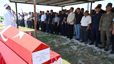 Yüzbaşı Veli Altuntaş Son Yolculuğuna Uğurlandı