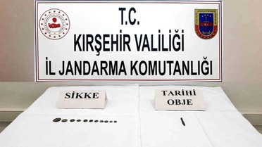 Kırşehir'de Tarihi Eser Yakalandı