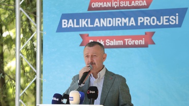 Kocaeli'ye 50 Bin Alabalık yavrusu bırakıldı