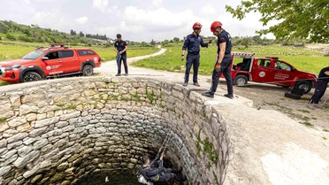 Mersin itfaiyesinden boğulma vakalarına karşı tatbikat
