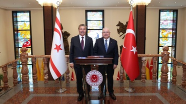 Güler ve Üstel'den Görüşme