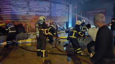 Eyyübiye'de Yangın Kontrol Altına Alındı