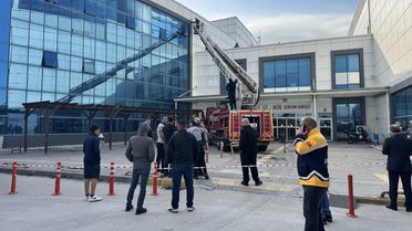 Sinop Hastanesinde Yangın Çıktı