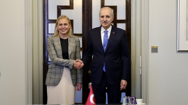 Kurtulmuş, Finlandiya Dışişleri Bakanı ile Görüştü