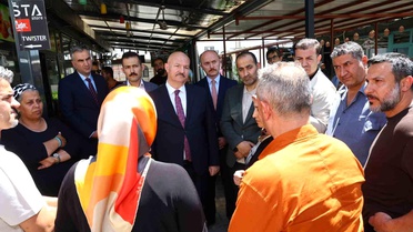Vali Küçük, Esnaf ve Vatandaşlarla Buluştu