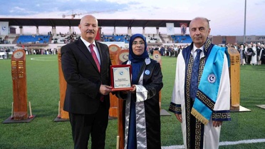 Adıyaman Üniversitesi'nde mezuniyet coşkusu yaşandı